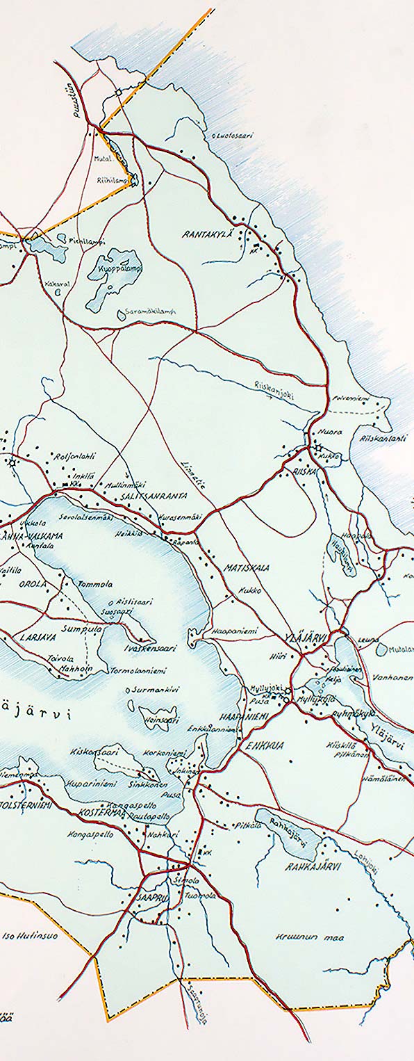 Map Pyh&auml;j&auml;rvi 3