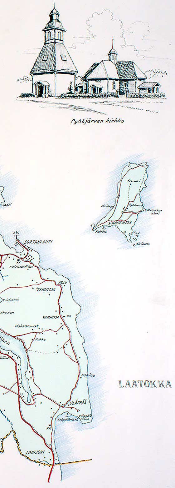 Map Pyh&auml;j&auml;rvi 4