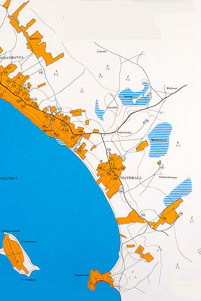 Salitsanranta map eastern part